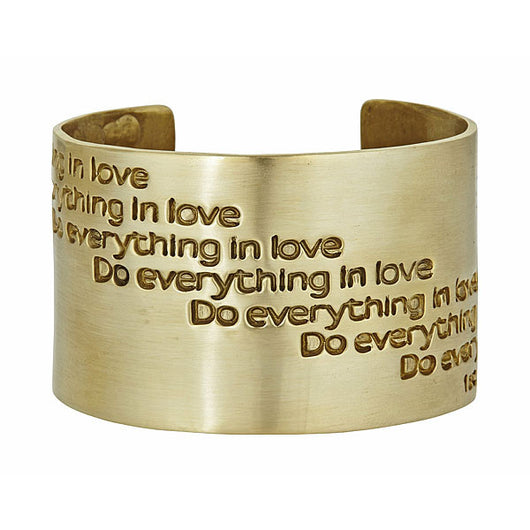 Do Everything in Love Cuff