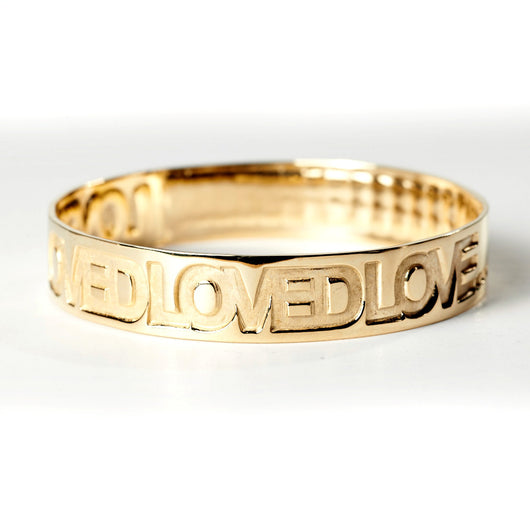 Loved Bracelet (Loved Loved Loved Love + More Love--John 3:16)